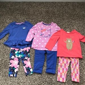Gymboree 12-18 months baby bundle 3 outfits